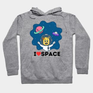 I Love Space Hoodie